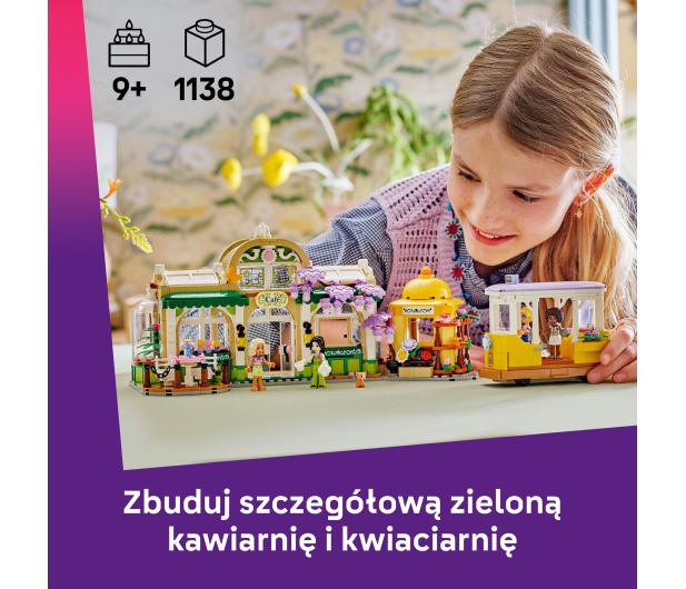 LEGO Friends 42671 Zielona kawiarnia i kwiaciarnia - 1331631 - zdjęcie 4